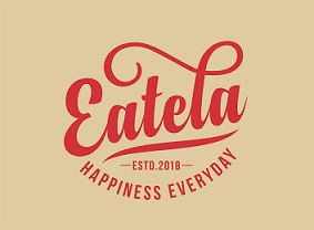 Eatela, Happiness Everyday, Estd 2018 Device mark 3822516 Trademark