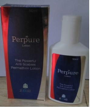 Perpure Lotion(label) Device mark 3824859 Trademark