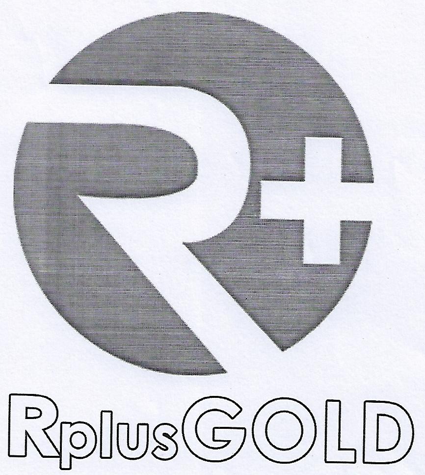R Plus Gold Device mark 3831239 Trademark