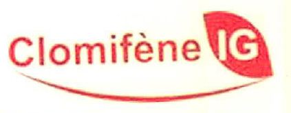 Clomiféne Ig Device mark 3834284 Trademark