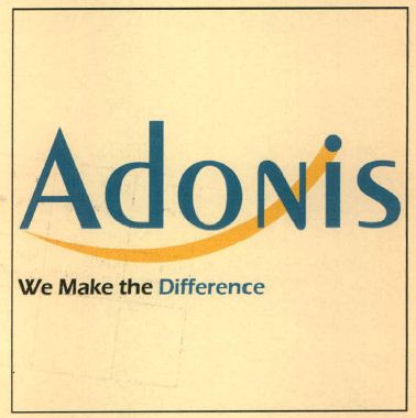 Adonis, We Make The Difference Device mark 3841988 Trademark