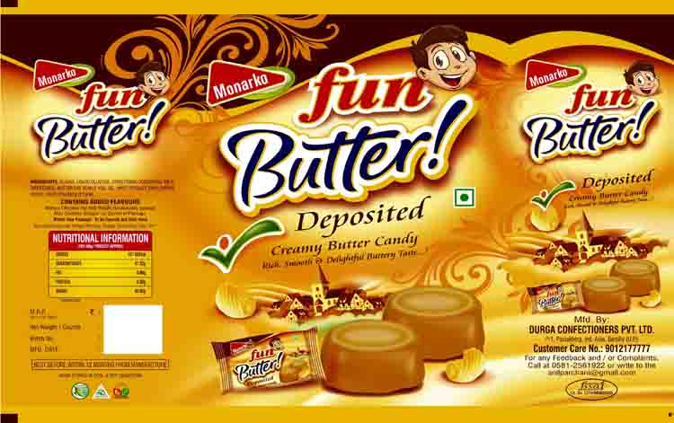 Monarko Fun Butter Device mark 3837000 Trademark
