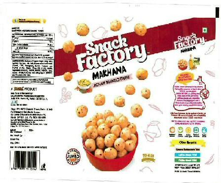 Snack Factory-achari Masala Twist Device mark 3838635 Trademark
