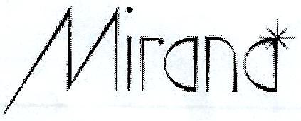Mirana Device mark 3850152 Trademark