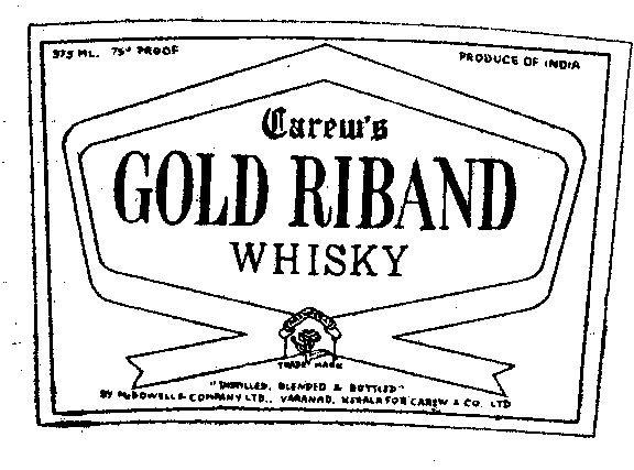 Gold Riband Device mark 228099 Trademark