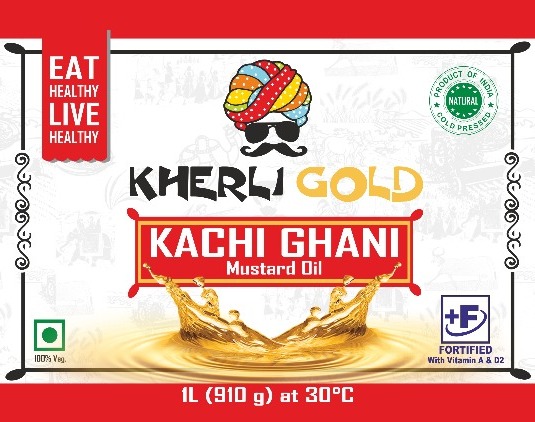 Kherli Gold Device mark 3853313 Trademark