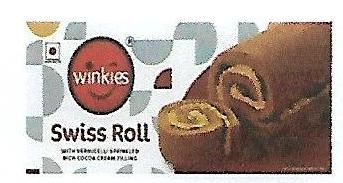 Winkies Swiss Roll (chocolate) Device mark 3853914 Trademark