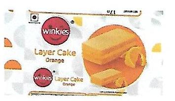 Winkies Layer Cake (orange) Device mark 3853915 Trademark
