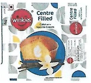 Winkies Centre Filled (vanilla) Device mark 3853920 Trademark