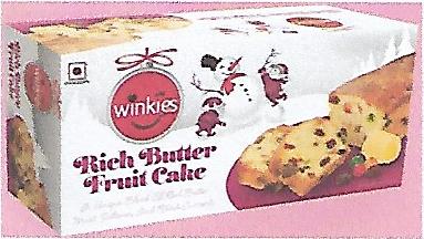Winkies Rich Butter Fruit Cake Device mark 3853921 Trademark