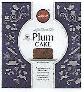 Authentic Plum Cake Device mark 3854848 Trademark