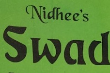 Nidhee's Swad Device mark 3873546 Trademark