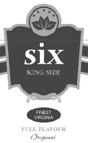 Six King Size Device mark 3874376 Trademark