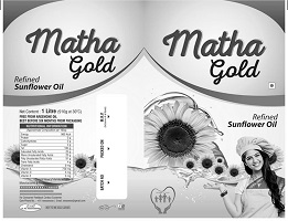Matha Gold Refined Sunflower Oil Device mark 3874688 Trademark