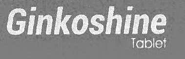 Ginkoshine Tablet Device mark 3894057 Trademark