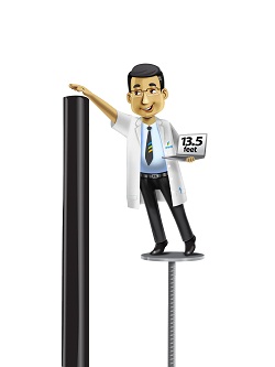 Dr. M (mascot Of Emmbi) Device mark 3896953 Trademark