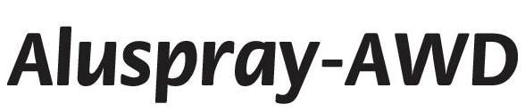 Aluspray – Awd With Device Device mark 3904912 Trademark