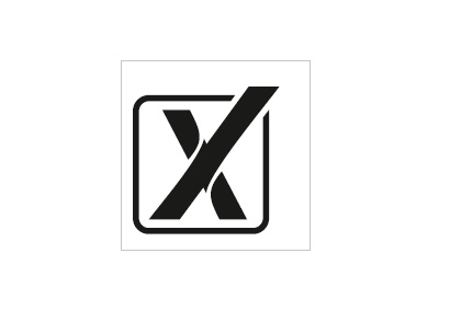 X (label) Device mark 3906362 Trademark