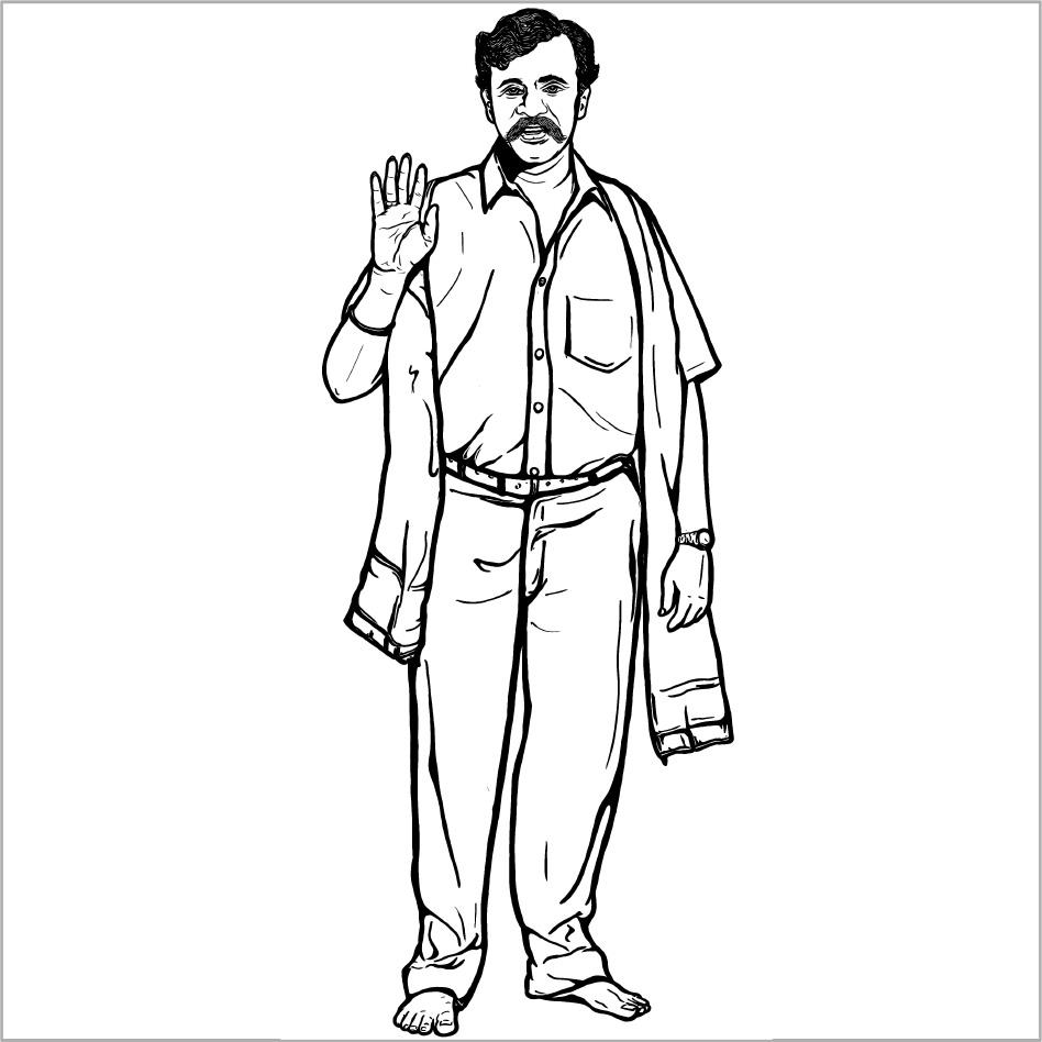 Device (sketch Of Dr. Aniruddha D. Joshi) Device mark 3887713 Trademark