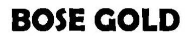 Bose Gold Device mark 3888636 Trademark