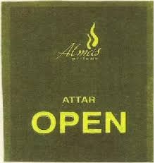 Almas Attar Open Device mark 3921877 Trademark