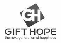 Gh- Gift Hope- The Next Generation Of Happiness Device mark 3923341 Trademark