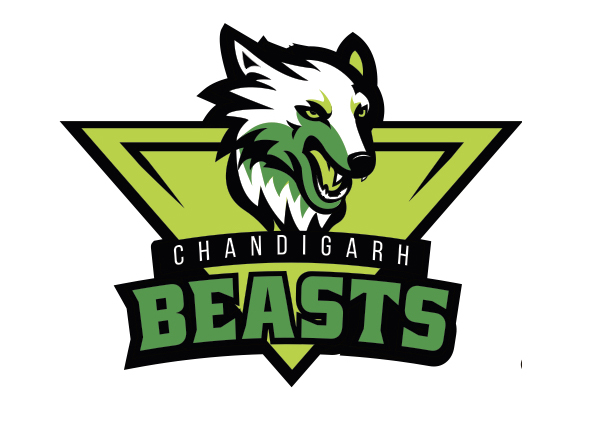 Chandigarh Beasts (with Device Of Geometrical Figure) Device mark 3922430 Trademark