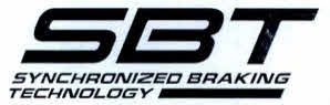 Sbt Synchronized Braking Technology Device mark 3915114 Trademark
