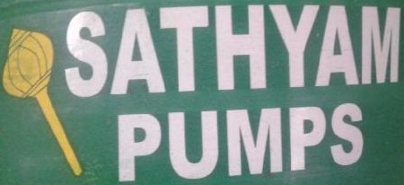 Sathyam Pumps (label) Device mark 3916330 Trademark