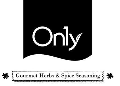 On1y Gourmet Herbs And Spice Seasoning Logo Device mark 3916058 Trademark