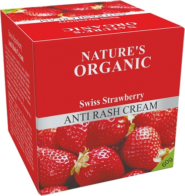 Nature's Organic Swiss Strawberry Device mark 3942276 Trademark
