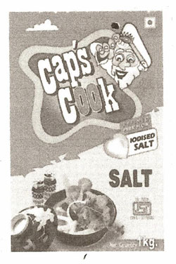 Cap's Cook Device mark 3942723 Trademark