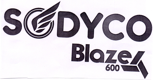Sodyco Blaze 600 Device mark 3937696 Trademark