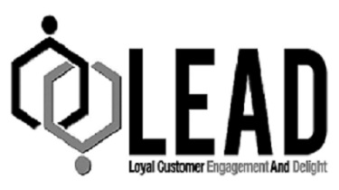 Lead - Loyal Customer Engagement And Delight (logo With Tagline And Device) Device mark 3965026 Trademark