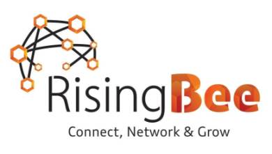 Rising Bee Device mark 3948428 Trademark