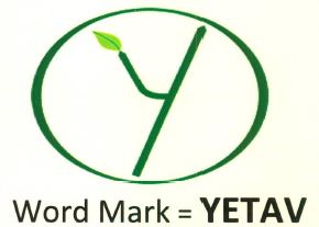 Y Word Mark = Yetav With Device Device mark 3968150 Trademark