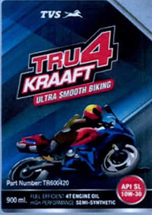 Tvs Tru4 Kraaft Device mark 3950724 Trademark