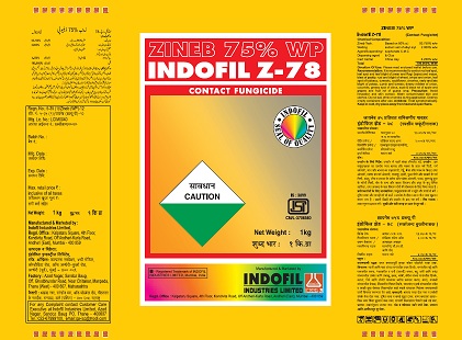 Indofil Z-78 (label Device mark 3974195 Trademark