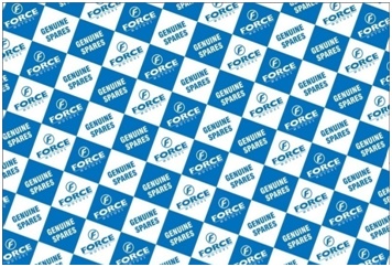 Force Motors With F Logo Genuine Spares Device mark 3978537 Trademark