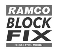 Ramco Block Fix & Logo Device mark 3986057 Trademark