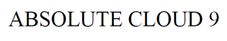 Absolute Cloud 9 Device mark 3988018 Trademark