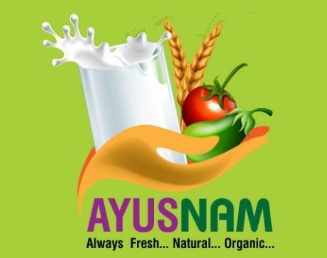 Ayusnam Always Fresh... Natural...organic... Device mark 3989298 Trademark