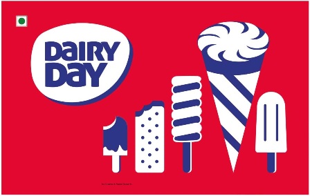 Dairy Day (label) Device mark 3993724 Trademark