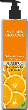 Nature's Organic Oriental Orange 'n' Lime Device mark 3997056 Trademark