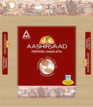 Aashirvaad Fortified Atta Device mark 3999082 Trademark