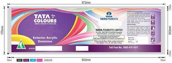 Tata Colours (device Mark) Device mark 4000144 Trademark