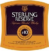 Sterling Reserve B10 Supreme Blended Whisky Device mark 4005395 Trademark