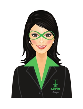 Lupin Anya (mascot-face) Device mark 4018466 Trademark