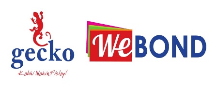 Gecko We Bond (label) Device mark 4033486 Trademark