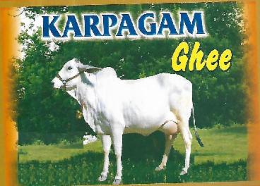 Karpagam Ghee (label) Device mark 4034336 Trademark